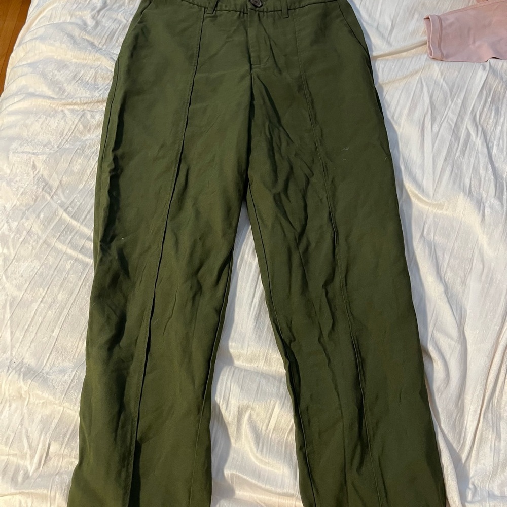 a new day Women's Green Trousers